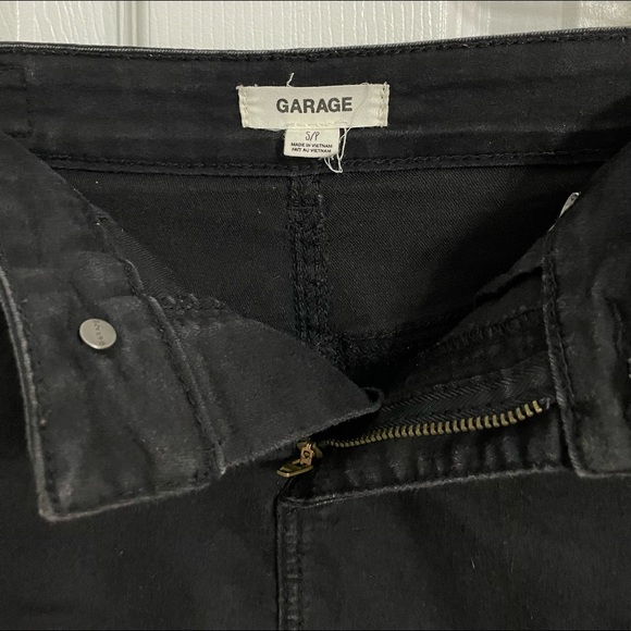 GARAGE black mini skirt - Picture 4 of 9